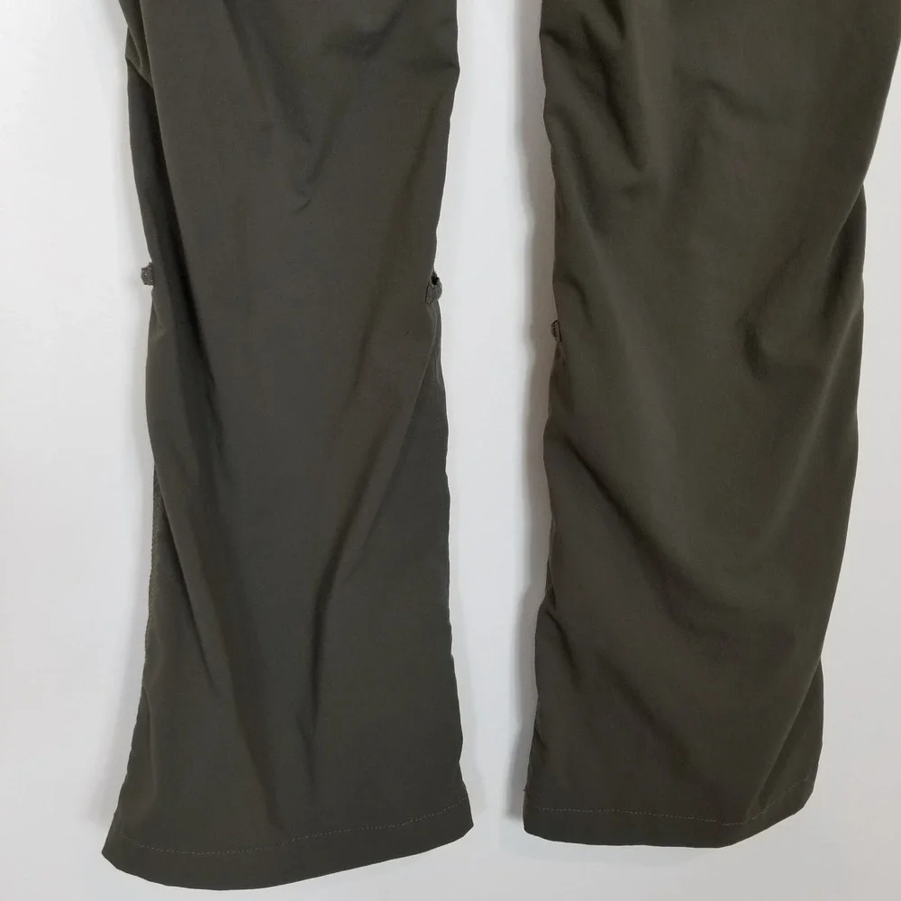 Clothing‎ Arts Women Pick-Pocket Proof Cargo Hiking Pants Sz 18 Reg Gray Nylon